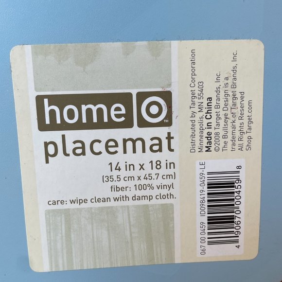 Six (6) Blue / Teal Fish Placemats - Picture 5 of 5